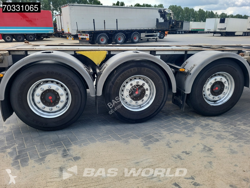 نصف مقطورة Renders 3AFCST08 Multi 45ft Lift Axle