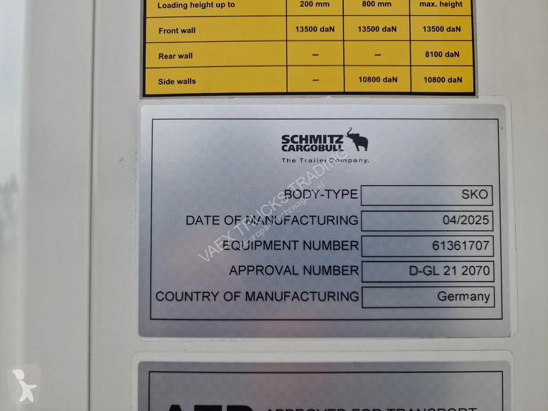 نصف مقطورة Schmitz Cargobull SCB*S3 Carrier...