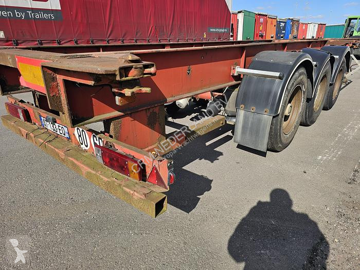 نصف مقطورة Fruehauf VFK TF 38C1 40 2 X20 SMB DRUM