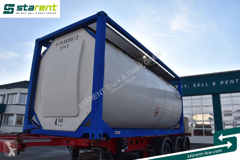 Oplegger Fliegl Containerchassis light +...