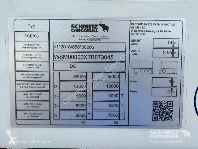 Semirremolque Schmitz Cargobull...