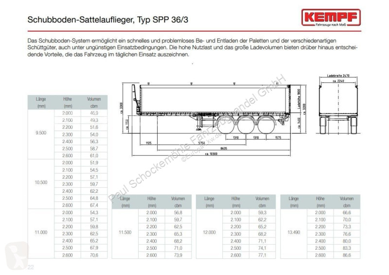 Полуприцеп Kempf SPP 36/3*Agrar...