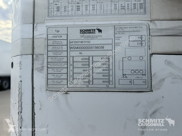 نصف مقطورة Schmitz Cargobull Tiefkühler Multitemp