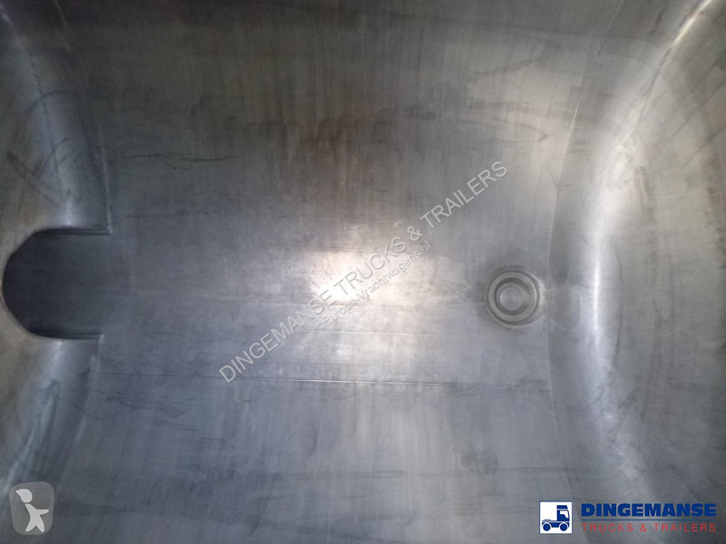 LAG Chemical tank inox L4BH 32.5 m3 / 3 comp...