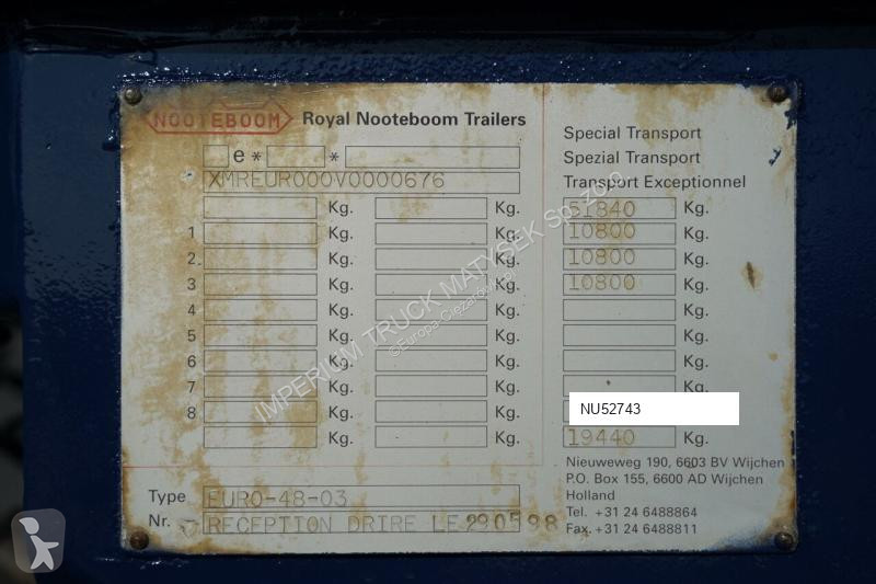Превоз на строителна техника Nooteboom TIEFBET...