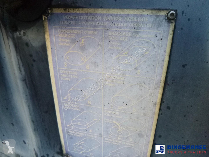 Oplegger Magyar Bitumen tank inox 30 m3 / 1...