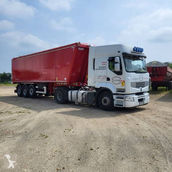 Semitrailer Tisvol Benne céréalière DISPONIBLE