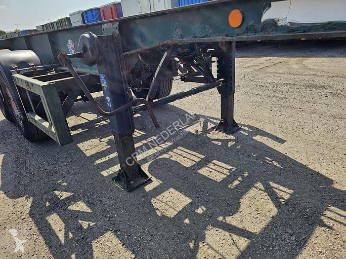 Oplegger Flandria 2 AXLE 20 FT CHASSIS STEEL...