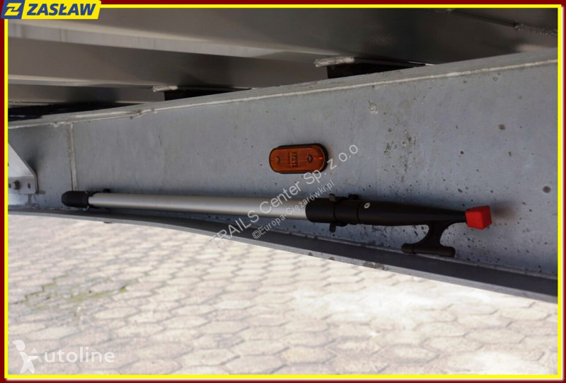 Semi remorque Zasław 43 m³ tipping semi-trailer...