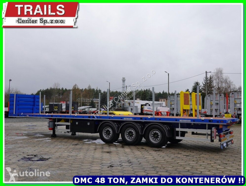 Semiremorca Mega ALT-3WS - Flatbed DMC 45 T /...
