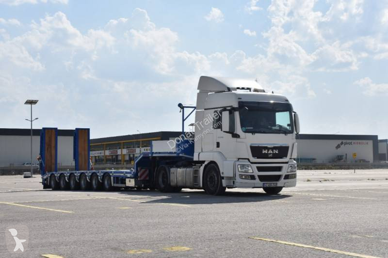 Semitrailer Donat 6 axle lowbed semitrailer -...