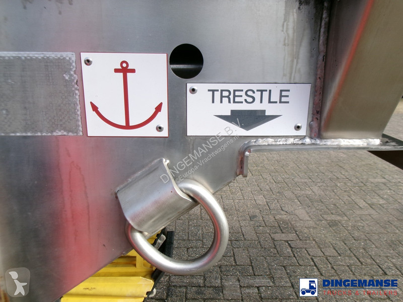 Semiremorca Crossland Bitumen tank inox 33 m3 /...