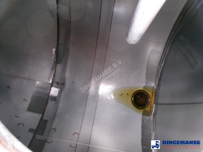 Semiremorca Magyar Heavy oil tank inox 37 m3 /...