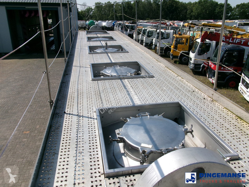 Semiremorca Indox Chemical tank inox 35.2 m3 /...