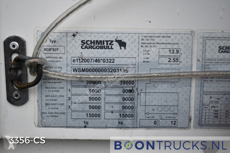 Oplegger Schmitz Cargobull SCB*S3T | HUCKEPACK...