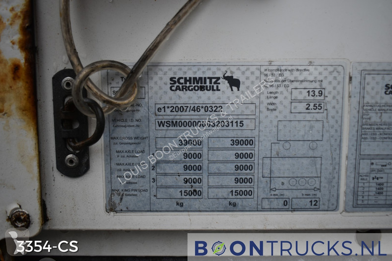 Oplegger Schmitz Cargobull SCB*S3T | HUCKEPACK...