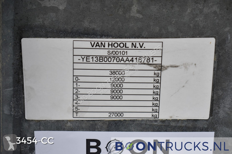 Semi reboque Van Hool 3B0070 TANK CHASSIS |...