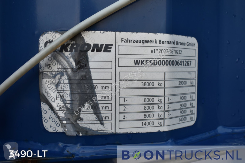 Semitrailer Krone SEMI LOW LOADER | LIFTING...