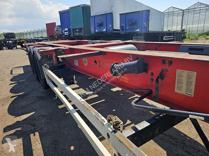 Semitrailer Krone 27 | 3 axle container chassis...