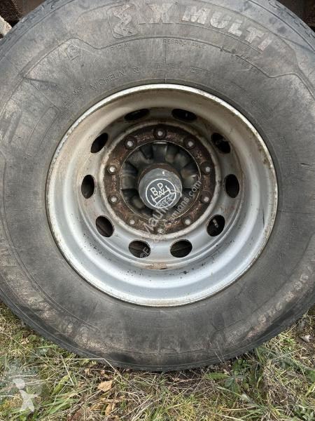 Semitrailer Diebolt  grue avec grappin rotatif