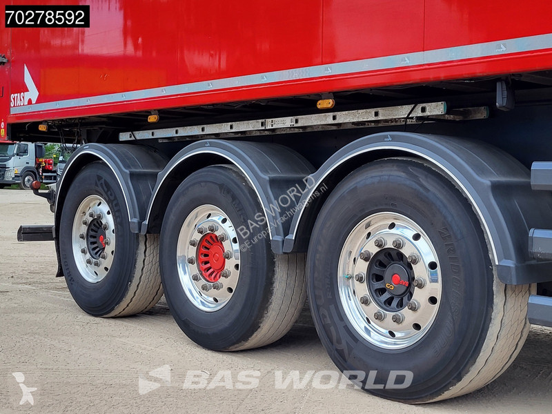 Semi reboque Stas S300CX 3 axles ALU TÜ 07/25 SAF