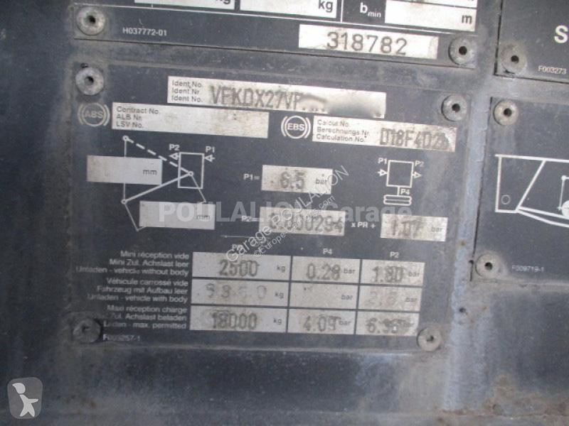 Oplegger Fruehauf  2 ESSIEUX