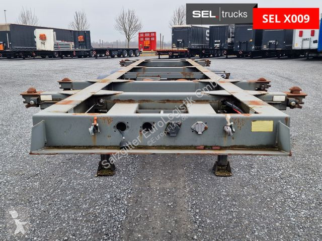 نصف مقطورة Krone C 24 Containerchassie (Gesamt...