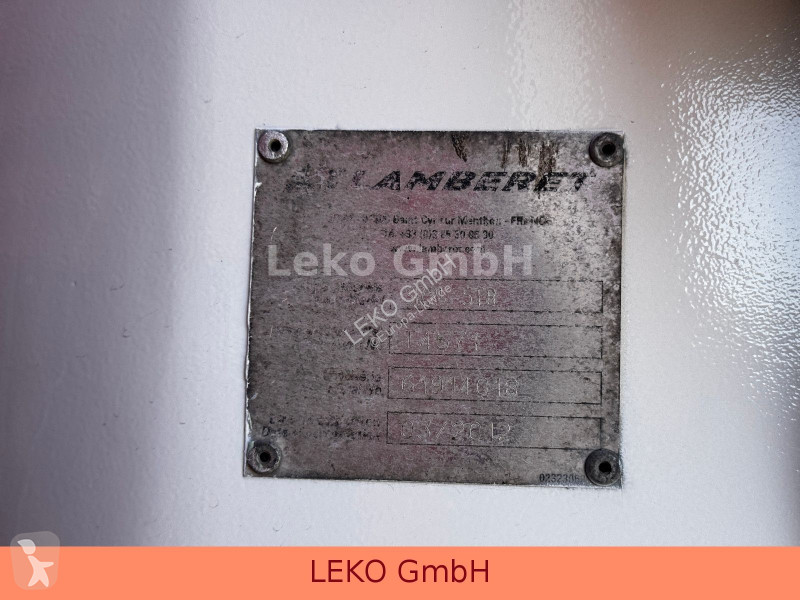 نصف مقطورة Lamberet Mit Carrier Vec 1850Mt