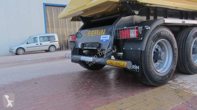 Semi remorque Serin Tiger HARDOX 24 m³ Tipper...