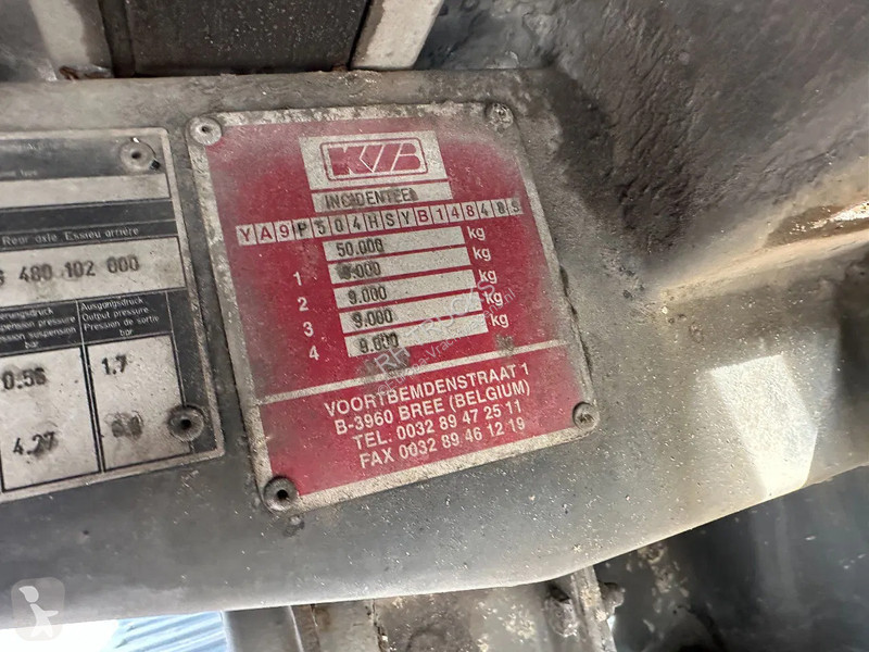 Semiremorca KWB KENNIS R14/60-2 2015 LIFT EN...