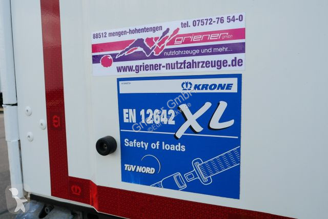Semitrailer Krone 27/ DOPPELSTOCK / ZURRLEISTE...