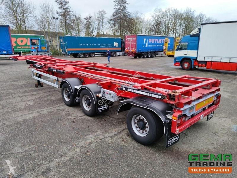 Semiremorca Van Hool A3C002 StuurasAs - 2x 20FT...