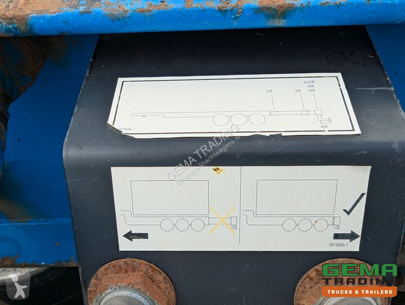 Semitrailer Krone 27 3-Assen BPW Drumbrakes -...
