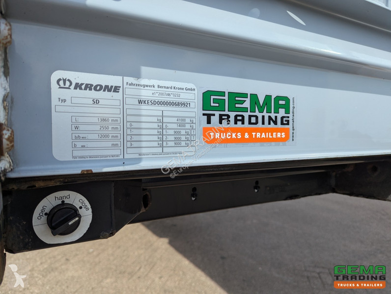 Semitrailer Krone 3-Axles BPW - Disc brakes -...