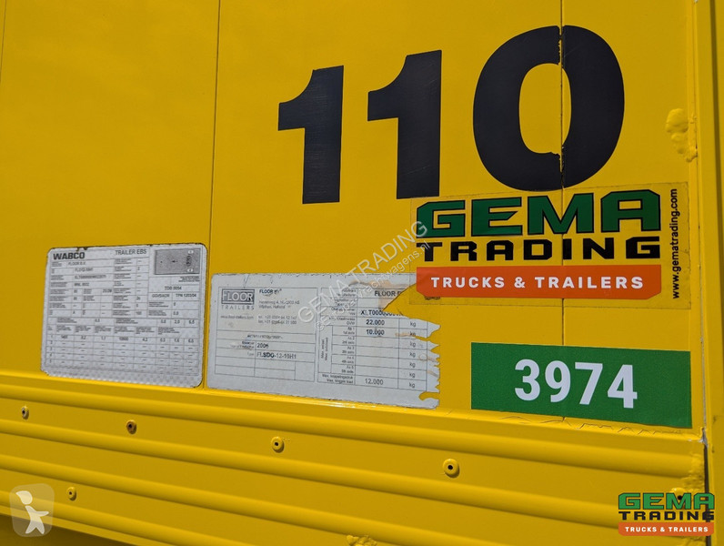 Semiremorca Floor FLSDO-12-10H1 1-axle BPW...