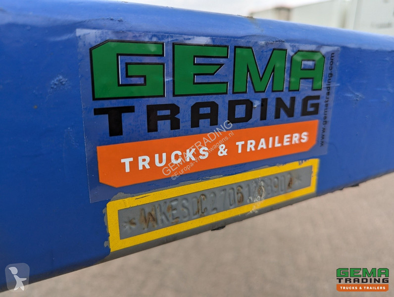 Semitrailer Krone C 27 3-Axle SAF - Lift axle -...