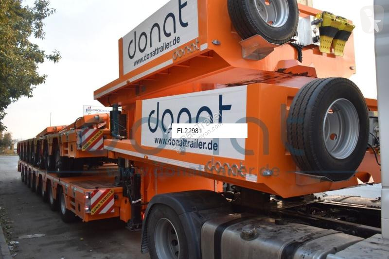 Semiremorca Donat 8 axle lowbed with hydraulic...