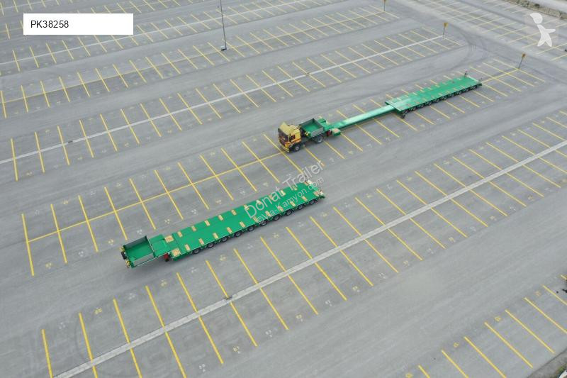 Semi remorque Donat 10 axle extendable lowbed...