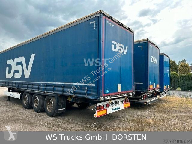 Semitrailer Krone 3 x SDP27 Profiliner Edscha...