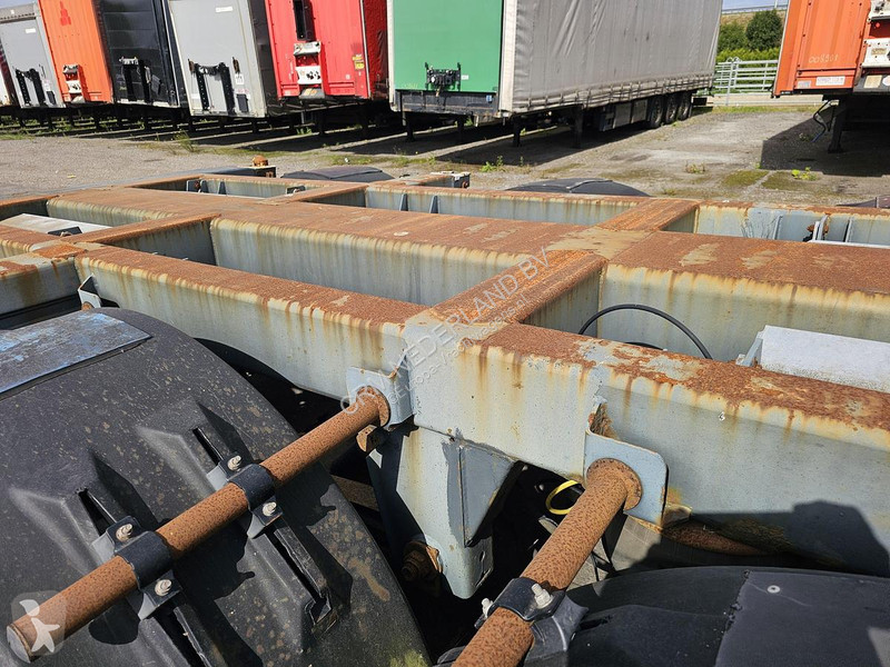 Semitrailer Pacton 3 AXLE MULTI YARD CHASSIS |...