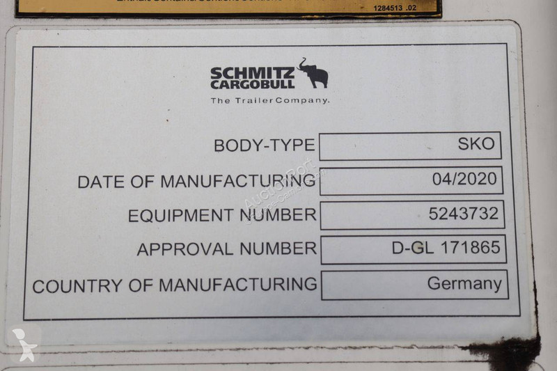 Oplegger Schmitz Cargobull SCB*S3B