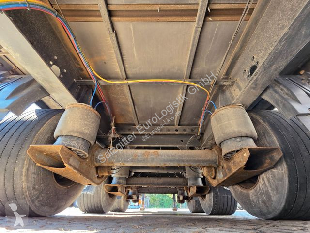 Semitrailer Fliegl SDS01 / Hubdach / EDSCHA /...