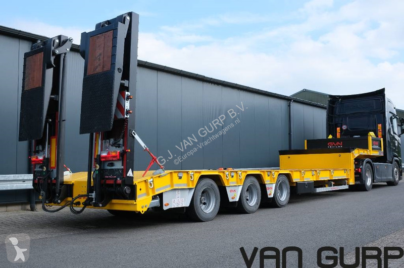 Oplegger  dieplader semi lowloader tieflader...