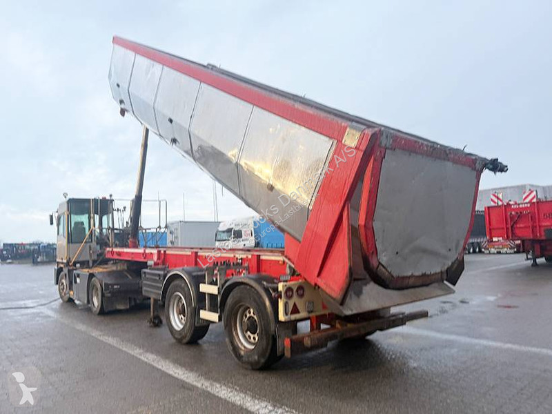 نصف مقطورة  Tipper / Alukastenmulde Kipper 28 m3