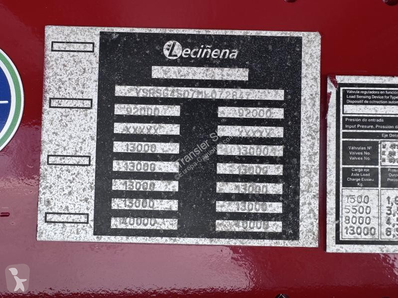 نصف مقطورة Leciñena  GVE4E-15F