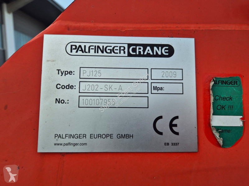 Oplegger  MOL CY NV 1214/20T/37 Palfinger PK44002