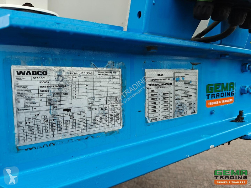نصف مقطورة Stas S300CX Aluminium Tipper 30m³ -...