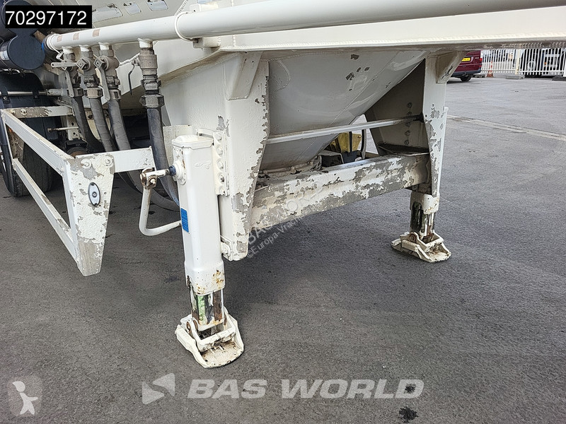 Semi remorque  39000L Liftachse Cement