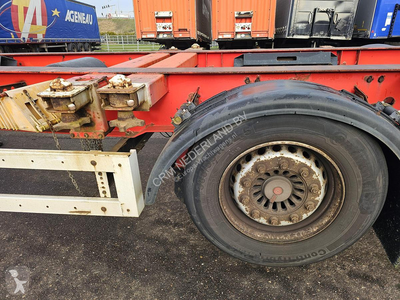 نصف مقطورة Krone 27| FIXED CHASSIS | SAF DISC....