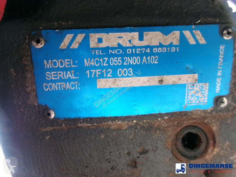 نصف مقطورة Feldbinder Fuel tank alu 44.6 m3 + pump